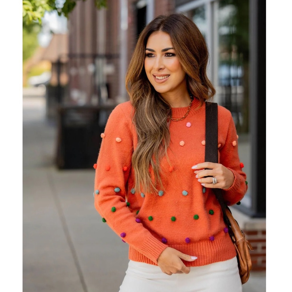 NWT Pom Pom Sweater from Betsey’s Boutique